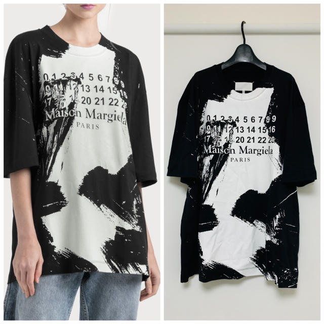 新品未使用☆maison margiela メゾンマルジェラ☆プリントTシャツ