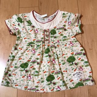 オリーブデオリーブ(OLIVEdesOLIVE)のOLIVEdesOLIVE DOLL半袖シャツ　110cm(Tシャツ/カットソー)