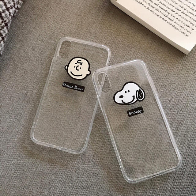 PEANUTS(ピーナッツ)の再入荷◎新品◆スヌーピー・チャーリーブラウン iPhoneケース スマホ/家電/カメラのスマホアクセサリー(iPhoneケース)の商品写真