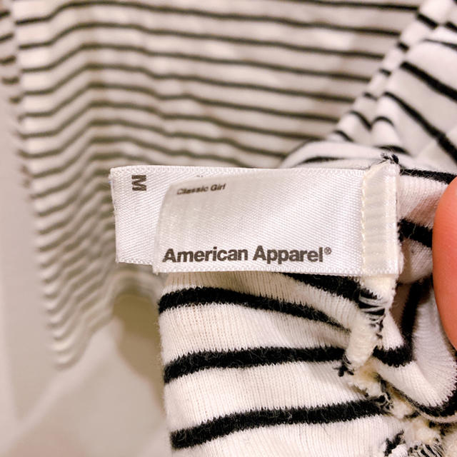 American Apparel(アメリカンアパレル)のストライプタンク レディースのトップス(タンクトップ)の商品写真