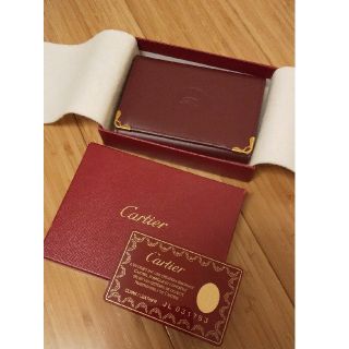 カルティエ(Cartier)の未使用 カルティエ Cartier 三つ折財布(折り財布)