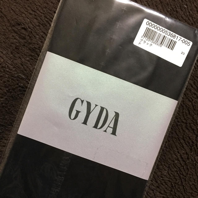 GYDA(ジェイダ)のGYDA 黒ストッキング レディースのレッグウェア(タイツ/ストッキング)の商品写真