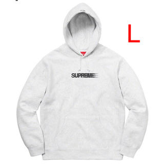 シュプリーム(Supreme)のL supreme motion logo hooded sweatshirt(パーカー)
