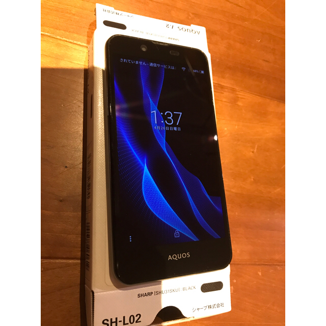 AQUOS(アクオス)のAQUOS L2/SH-L02 Black 16GB UQmobile 中古美品 スマホ/家電/カメラのスマートフォン/携帯電話(スマートフォン本体)の商品写真