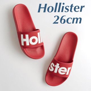 ホリスター(Hollister)の新品★ ホリスター Hollister ロゴ スライド サンダル スリッパ (サンダル)