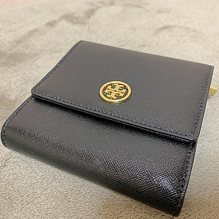 トリーバーチ(Tory Burch)のトリーバーチ　美品　アメリカ限定　海外限定　ブラック　ミニウォレット(財布)