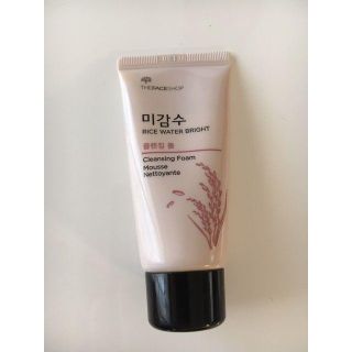 ザフェイスショップ(THE FACE SHOP)の【新品未使用】THE FACE SHOP_ライスウォータークレンジングフォーム(洗顔料)