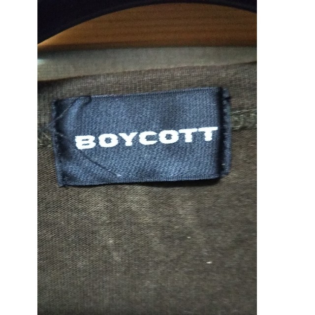 BOYCOTT(ボイコット)のBOYCOTT　ボイコット　Tシャツ　ロンT　メンズ メンズのトップス(Tシャツ/カットソー(半袖/袖なし))の商品写真