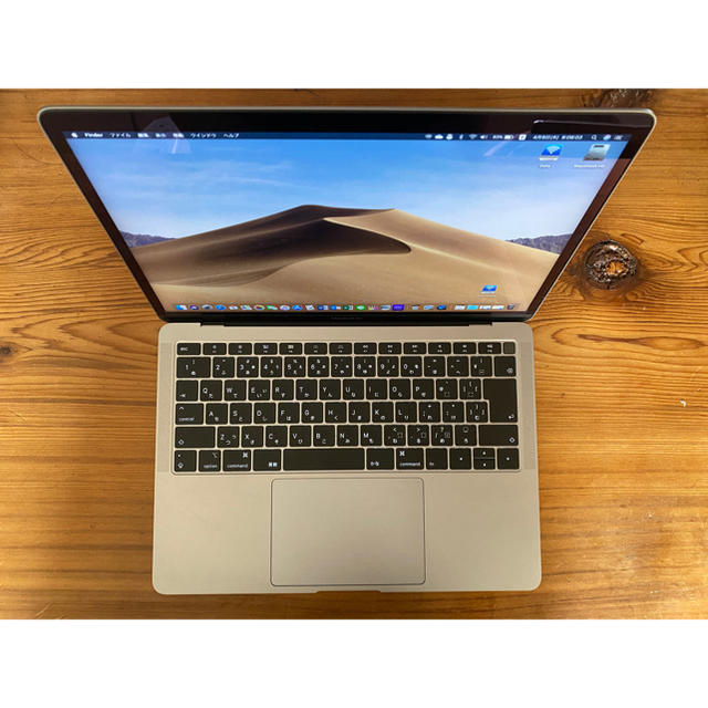 Mac (Apple)(マック)のMacBook Air  2018  MRE82J/A スペースグレイ スマホ/家電/カメラのPC/タブレット(ノートPC)の商品写真