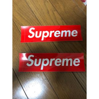 シュプリーム(Supreme)のsupreme ステッカー ２枚(ステッカー)