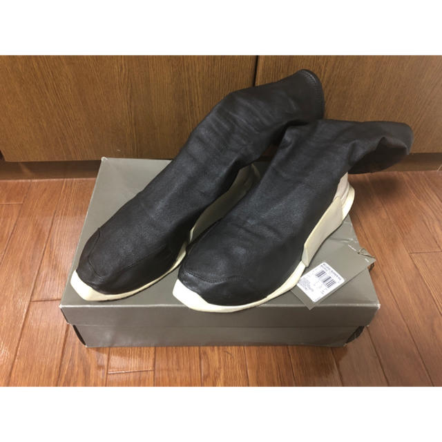 rick owens ×adidas  RO LEVEL RUNNER HIGHメンズ