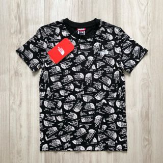 ザノースフェイス(THE NORTH FACE)のm&m様　専用　ノースフェイス　キッズ　総柄　プリントロゴ　Tシャツ　160cm(Tシャツ/カットソー)