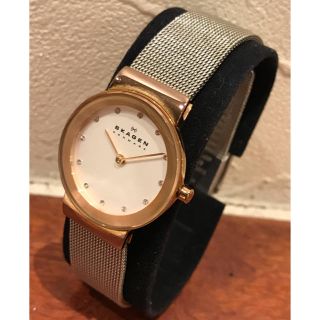 スカーゲン(SKAGEN)のスカーゲン　SKAGEN フレジャ（FREJA）358SRSC 稼働品 used(腕時計)