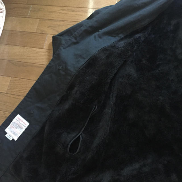LONDONFOG（ロンドンフォグ）ステンカラーコート ブラックミドルカーコート メンズのジャケット/アウター(ステンカラーコート)の商品写真
