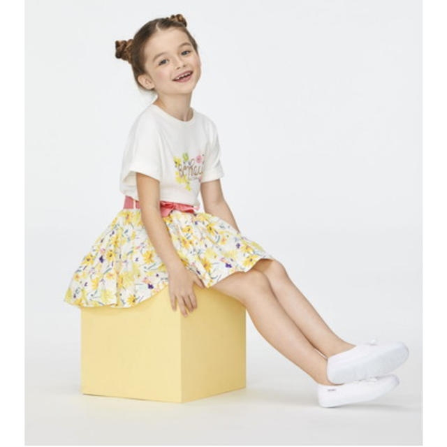 PETIT BATEAU(プチバトー)の新作♡プチバトー  プリント  スカート  10ans 花柄 キッズ/ベビー/マタニティのキッズ服女の子用(90cm~)(スカート)の商品写真