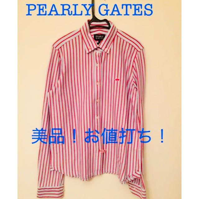 PEARLY GATES パーリーゲイツ 長袖シャツ