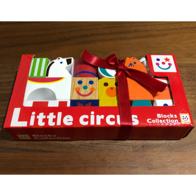 【未使用】つみき・ブロック Ed.inter  Little Circus キッズ/ベビー/マタニティのおもちゃ(知育玩具)の商品写真