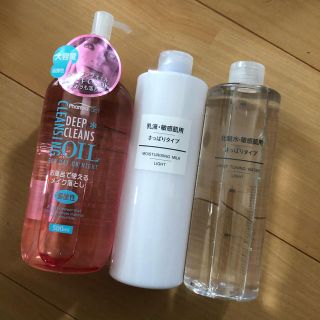 ムジルシリョウヒン(MUJI (無印良品))の無印良品　さっぱり　化粧水　乳液(化粧水/ローション)