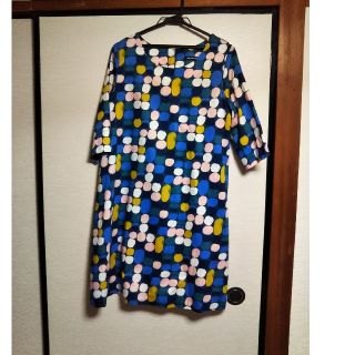 マリメッコ(marimekko)の（かわうそママ様専用）marimekko ワンピース(ひざ丈ワンピース)