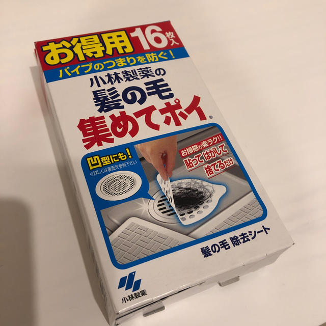 小林製薬(コバヤシセイヤク)の小林製薬　髪の毛集めてポイ インテリア/住まい/日用品の日用品/生活雑貨/旅行(日用品/生活雑貨)の商品写真