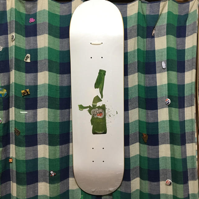 fucking awesome seven up skate deck