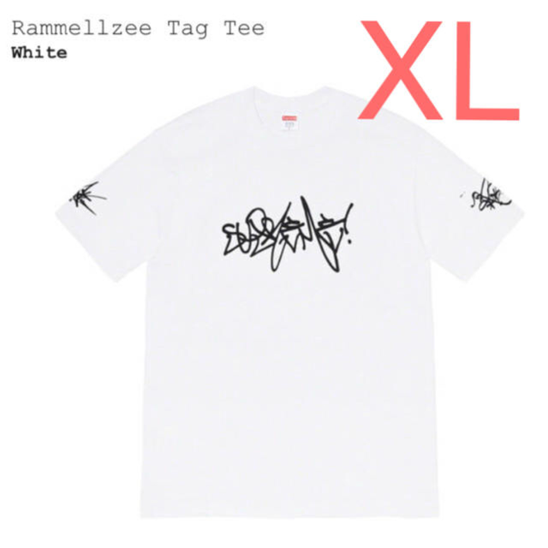 トップスSupreme Rammellzee Tee 白XL