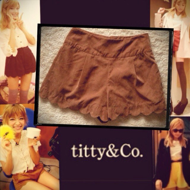 titty&co(ティティアンドコー)のtitty&Co. キュロット★送料込 レディースのパンツ(キュロット)の商品写真