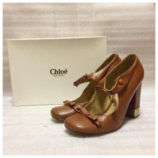 クロエ(Chloe)のChloe クロエ リボン付 パンプス (ハイヒール/パンプス)