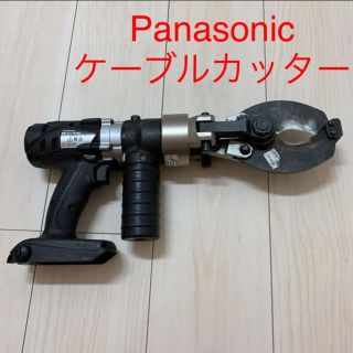 パナソニック(Panasonic)のEZ46A4X-B 充電圧着器 ケーブルカッター 14.4/18V 本体 おまけ(工具/メンテナンス)