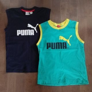 プーマ(PUMA)の【PUMA】 ２枚組 タンクトップ 140センチ(Tシャツ/カットソー)