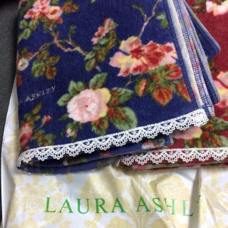 ローラアシュレイ(LAURA ASHLEY)のフェイスタオル(タオル/バス用品)