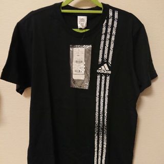 アディダス(adidas)の未使用!!  タグ付きadidasTシャツOサイズ(Tシャツ/カットソー(半袖/袖なし))