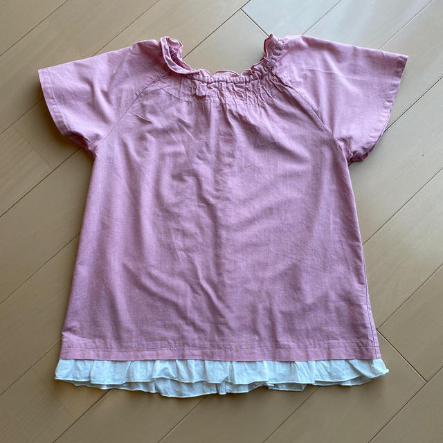 3can4on(サンカンシオン)の3can4on 130cm 半袖トップス キッズ/ベビー/マタニティのキッズ服女の子用(90cm~)(Tシャツ/カットソー)の商品写真