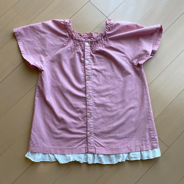 3can4on(サンカンシオン)の3can4on 130cm 半袖トップス キッズ/ベビー/マタニティのキッズ服女の子用(90cm~)(Tシャツ/カットソー)の商品写真