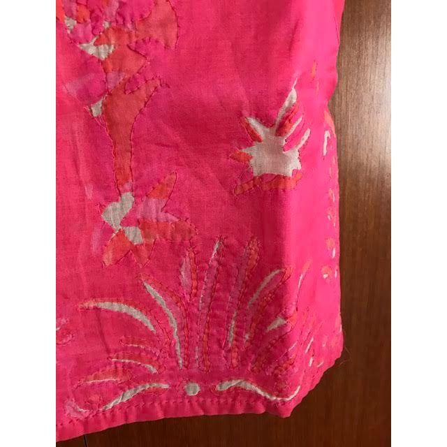 送料無料/プレゼント付♪ dosa 刺繍 シルク ノースリーブ ブラウス