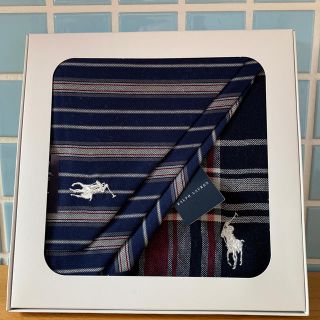 ラルフローレン(Ralph Lauren)のハンカチ。新品。2枚。(タオル/バス用品)