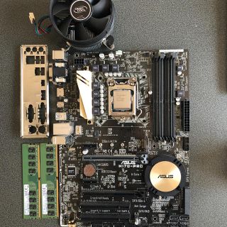 エイスース(ASUS)のASUS h170-pro、intel core i7-6700 等(PCパーツ)