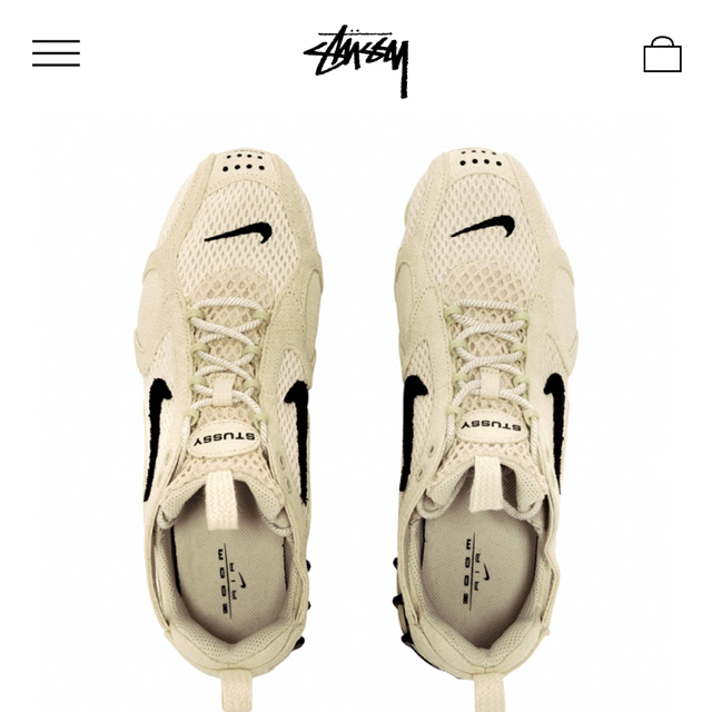 ブランド NIKE STUSSY / NIKE AIR ZOOM SPIRIDON CAGE 2の通販 by