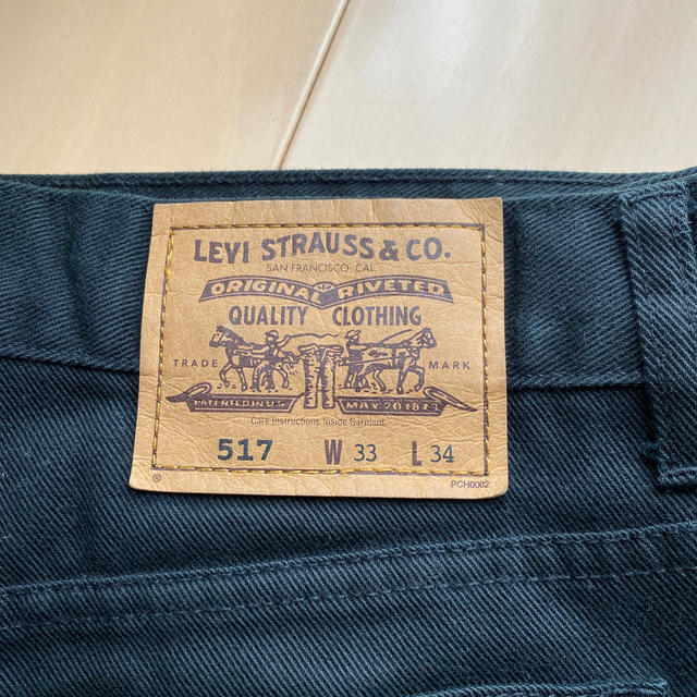 Levi's(リーバイス)のリーバイス　517 黒 メンズのパンツ(デニム/ジーンズ)の商品写真