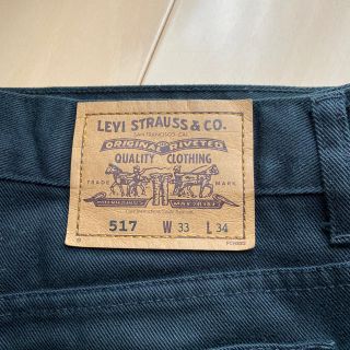 リーバイス(Levi's)のリーバイス　517 黒(デニム/ジーンズ)