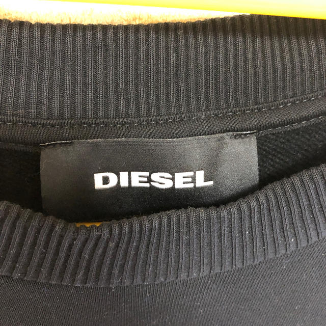 diesel スウェット　トレーナー　黒　ブラック　xxs 2