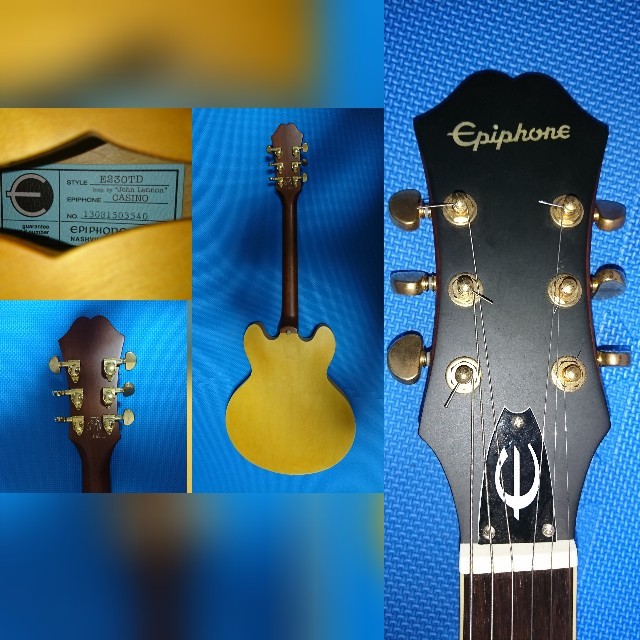 Epiphone(エピフォン)のエピフォン カジノ ジョンレノン 楽器のギター(エレキギター)の商品写真