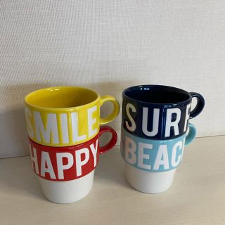 専用⭐︎WTW⭐︎ダブルティー スタッキング マグカップ 4個セット