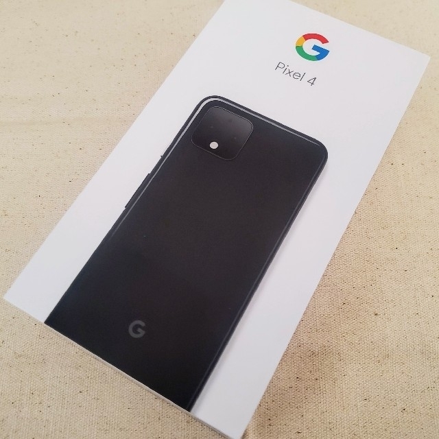 Pixel 4 128GB ブラック Simフリー 一部未使用 オマケ付