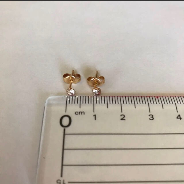 STAR JEWELRY スタージュエリー ムーンセッティング ピアス