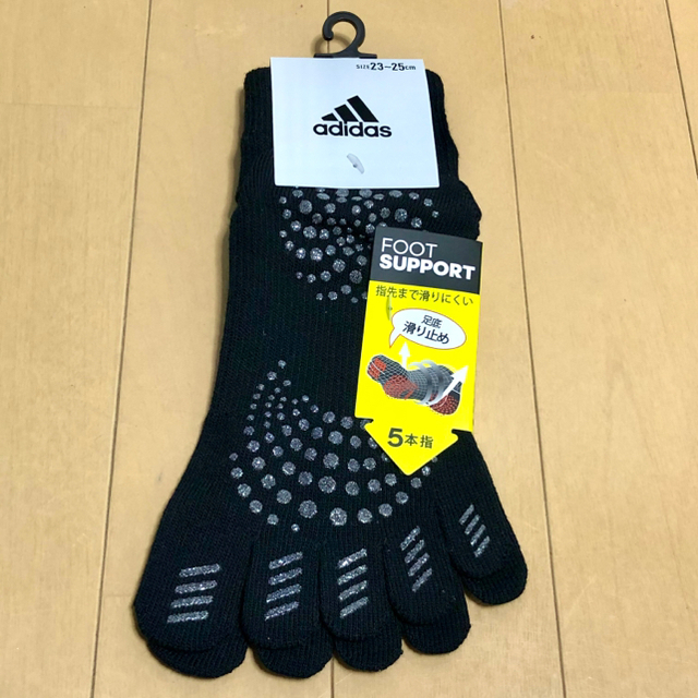 adidas(アディダス)の新品★レディース★アディダス×福助★五本指★5本指ソックス★靴下★2足セット★L レディースのレッグウェア(ソックス)の商品写真