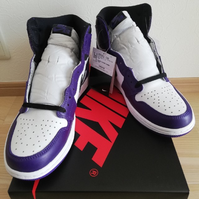 NIKE AIR JORDAN 1 HIGH OG COURT PURPLE