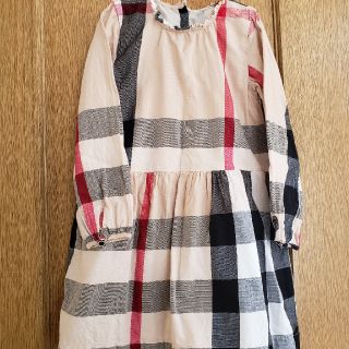 バーバリー(BURBERRY)のバーバリーチルドレン　チェック柄ワンピース(ワンピース)