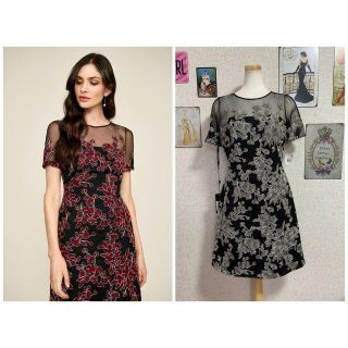 タダシショウジ(TADASHI SHOJI)の新品 4 タダシショージ ワンピース ドレス BS4654NT(ひざ丈ワンピース)