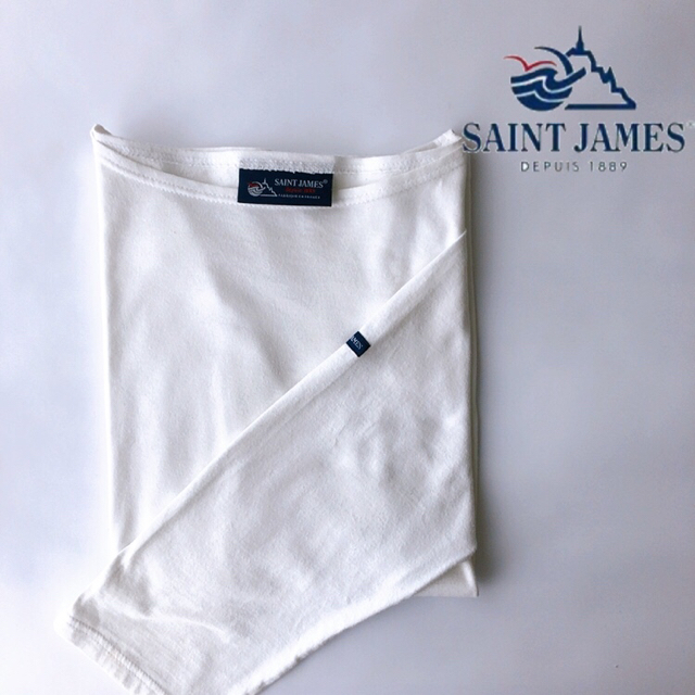 SAINT JAMES(セントジェームス)の春夏にぴったりのコットン100%！SAINT JAMES モーレ七分袖 レディースのトップス(カットソー(長袖/七分))の商品写真